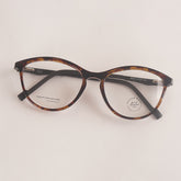 Black-Orange Optical Frame